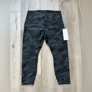Lululemon InStill High-Rise Tight 25" in Heritage 365 Camo Deep Coal Multi